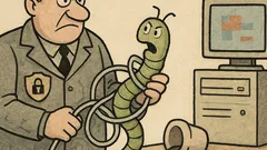 Vtip: Co říká antivirus chycenému červu?