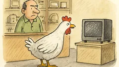 Vtip: Přijde slepice do elektra...