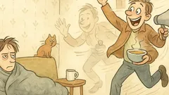 Vtip: Dnes nepřijdu, jsem nemocný…