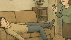 Vtip: Jak dlouho musím ležet na gauči…