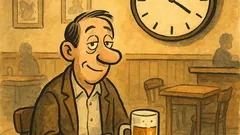 Vtip: Večer s manželkou v hospodě...