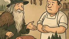 Vtip: Přijde Krakonoš do masny…