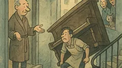 Vtip: „Jean?“ „Ano?“ Přines klavír