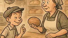 Vtip: Přijde Pepíček do obchodu: Máte chleba?