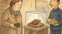 Vtip: Čokoláda je nejlepší investice…