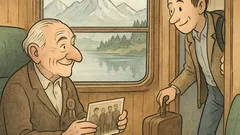 Vtip: Vleze chlapík do vlaku…