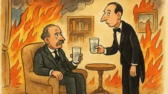 Vtip: Jamesi, doneste mi sklenici vody