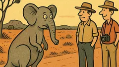 Vtip: Co vznikne zkřížením klokana a slona?