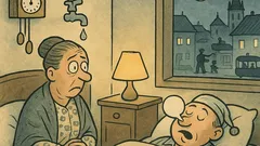 Vtip: Dědku, nemůžu usnout…