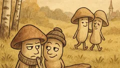 Vtip: Baví se dvě houby, proč penízovku?