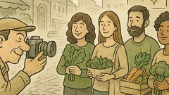 Vtip: Proč fotograf fotí nejraději vegany?