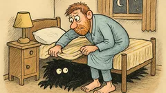 Vtip: Když jde Bubák spát…