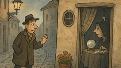 Vtip: Šel jsem k věštkyni… kdo je tam?