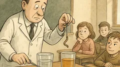 Vtip: Profesor chemie a červi ve whisky