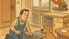 Vtip: Opravář jde k porouchané myčce