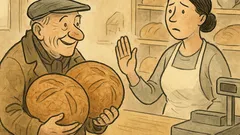 Vtip: Děda chce dva chleby… a víc