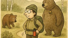 Vtip: Jak poznáš grizzlyho podle trusu?