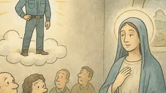 Vtip: Chuck Norris se zjevil Panně Marii…