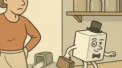 Vtip: Včera jsem vyhodil všechen cukr…