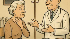 Vtip: Postarší dáma u doktora
