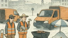 Vtip: Silničáři: Letos na zimu připraveni…