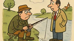 Vtip: Chodec se ptá nervózního rybáře