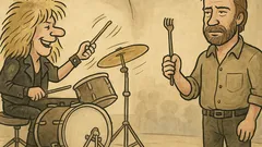 Vtip: Chuck Norris potřeboval drbátko na záda