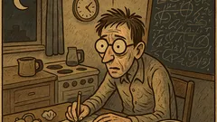 Vtip: Víte, co dělá neurotický matematik?