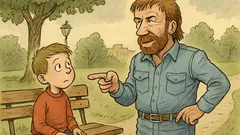 Vtip: Chuck Norris si povídá s chlapečkem