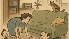 Vtip: Pohádal jsem se, manželka lezla po čtyřech