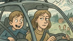 Vtip: Mami, Rakušané se zdraví tschüss?