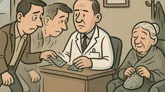 Vtip: Doktore, umře moje tchyně?