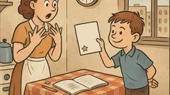 Vtip: Mami, mami, mám dobrou zprávu…