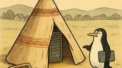 Vtip: Linux je jako týpí — žádné Windows