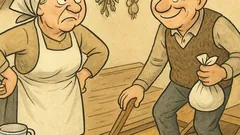 Vtip: Babička pošle dědečka do sklepa…