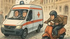 Vtip: Co mají společného rozvoz pizzy a záchranka?