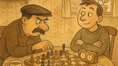 Vtip: Jakým tahem řešíte šachové partie?