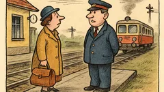 Vtip: Paní se ptá železničáře…