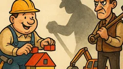 Vtip: Úhlavní nepřítel Bořka Stavitele?