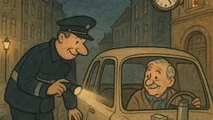Vtip: Policista ve dvě ráno zastaví pána