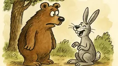 Vtip: Potká medvěd zajíce a nestačí se divit