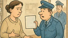 Vtip: Přijde policajt do papírnictví…