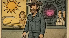 Vtip: Chuck Norris jde místo solária do tokamaku