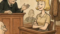 Vtip: Soudce se ptá blondýnky na přísahu…