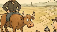 Vtip: Chuck Norris ujel na býkovi 1346 mil