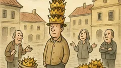 Vtip: Kdybych dostal korunu za přehánění...