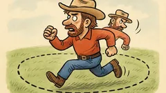 Vtip: Chuck Norris běhá tak rychle...