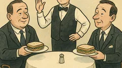 Vtip: Dva právníci si v restauraci vytáhli…