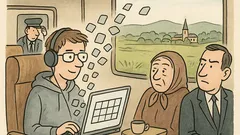 Vtip: Co slyší webmaster, když jede vlakem?