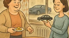 Vtip: Představ si, zhubla jsem tři kila!